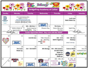 ✨May 2026 Activity Calendar ✨
